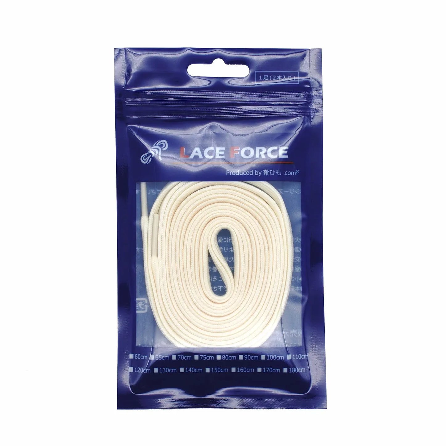 【LACE FORCE】ポリエステル・平紐・8mm幅・50色