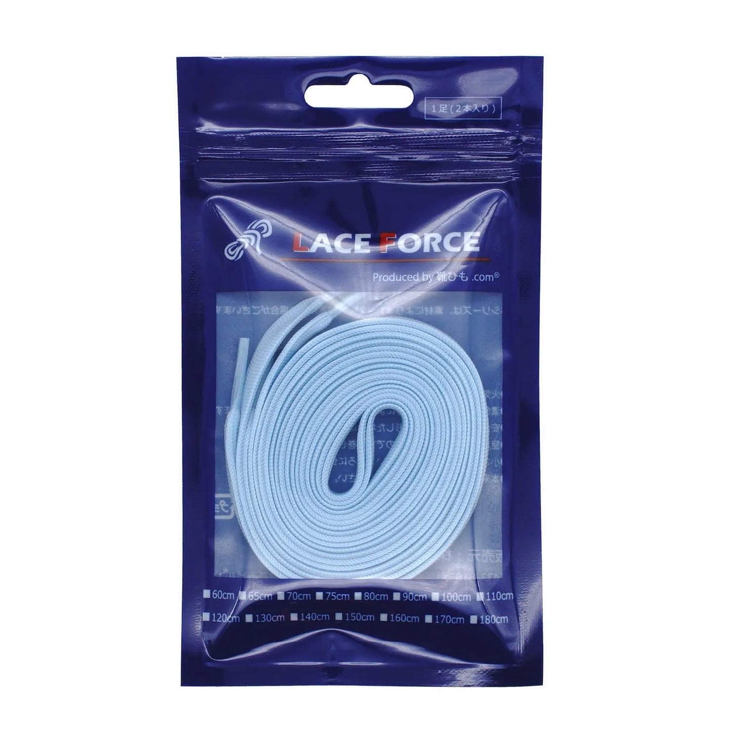 【LACE FORCE】ポリエステル・平紐・8mm幅・50色