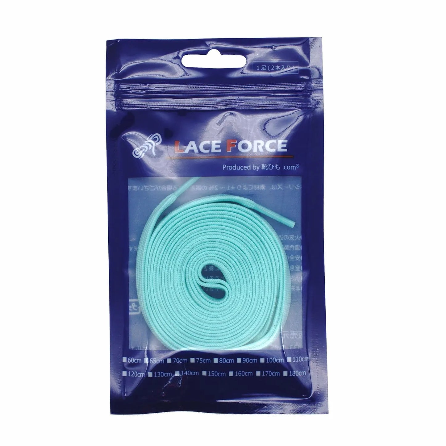 【LACE FORCE】ポリエステル・平紐・8mm幅・50色