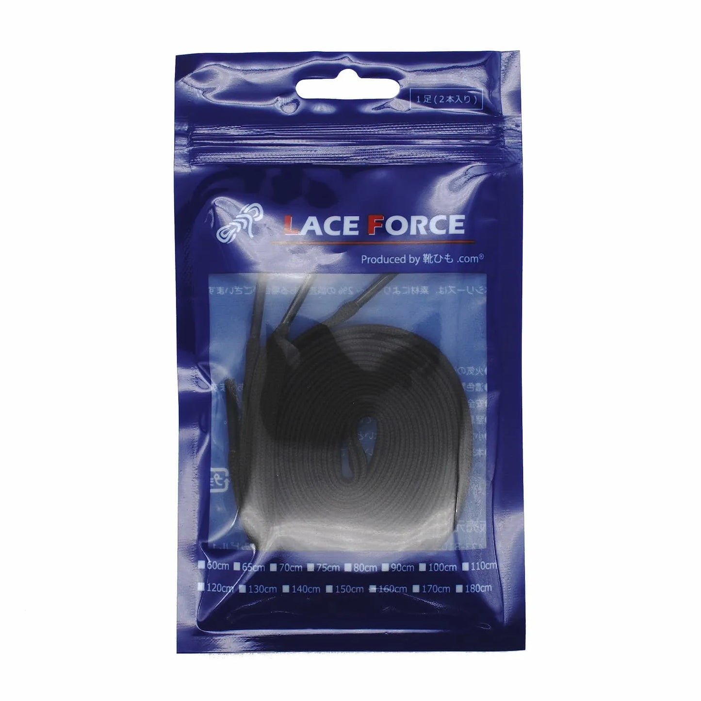 【LACE FORCE】ポリエステル・平紐・8mm幅・50色