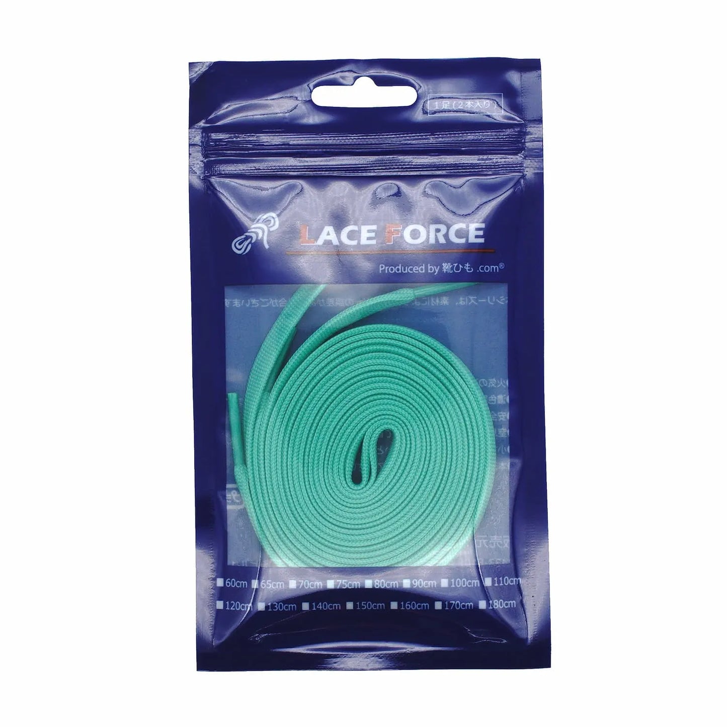 【LACE FORCE】ポリエステル・平紐・8mm幅・50色