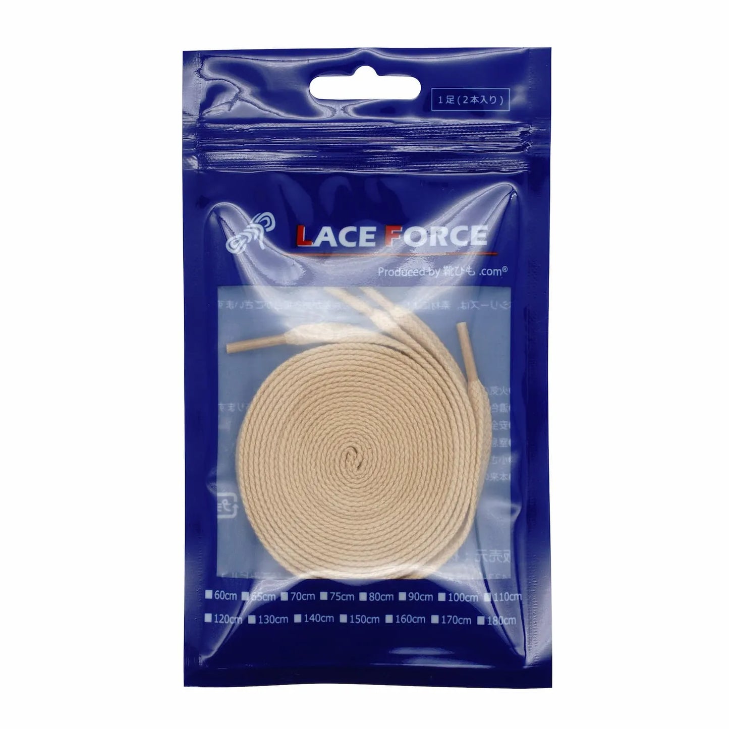 【LACE FORCE】コットン・604-L・平・8.5mm