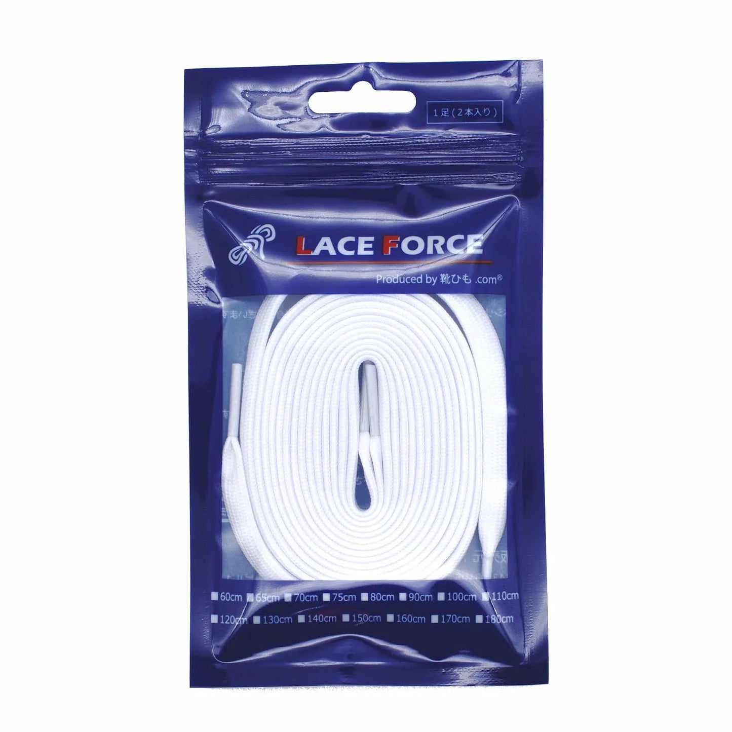 【LACE FORCE】ポリエステル・平紐・8mm幅・50色