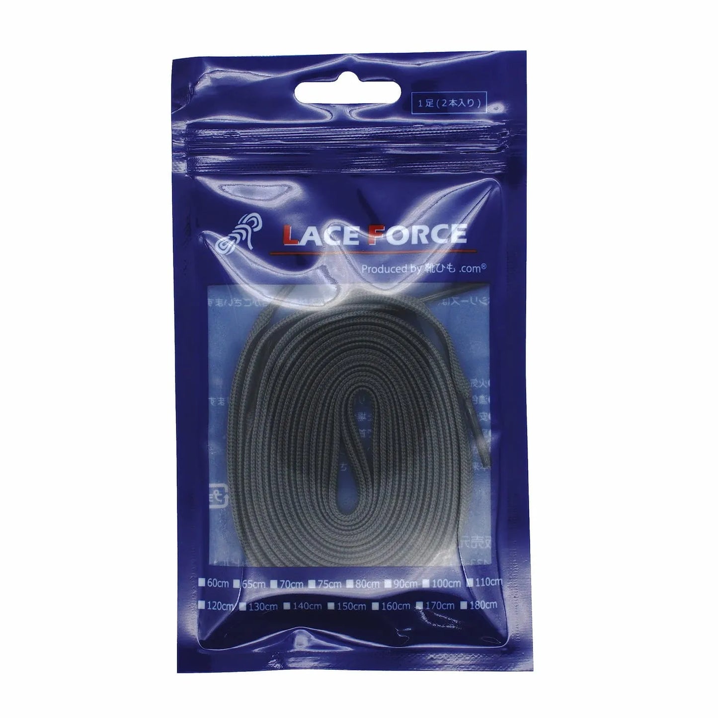 【LACE FORCE】ポリエステル・平紐・8mm幅・50色