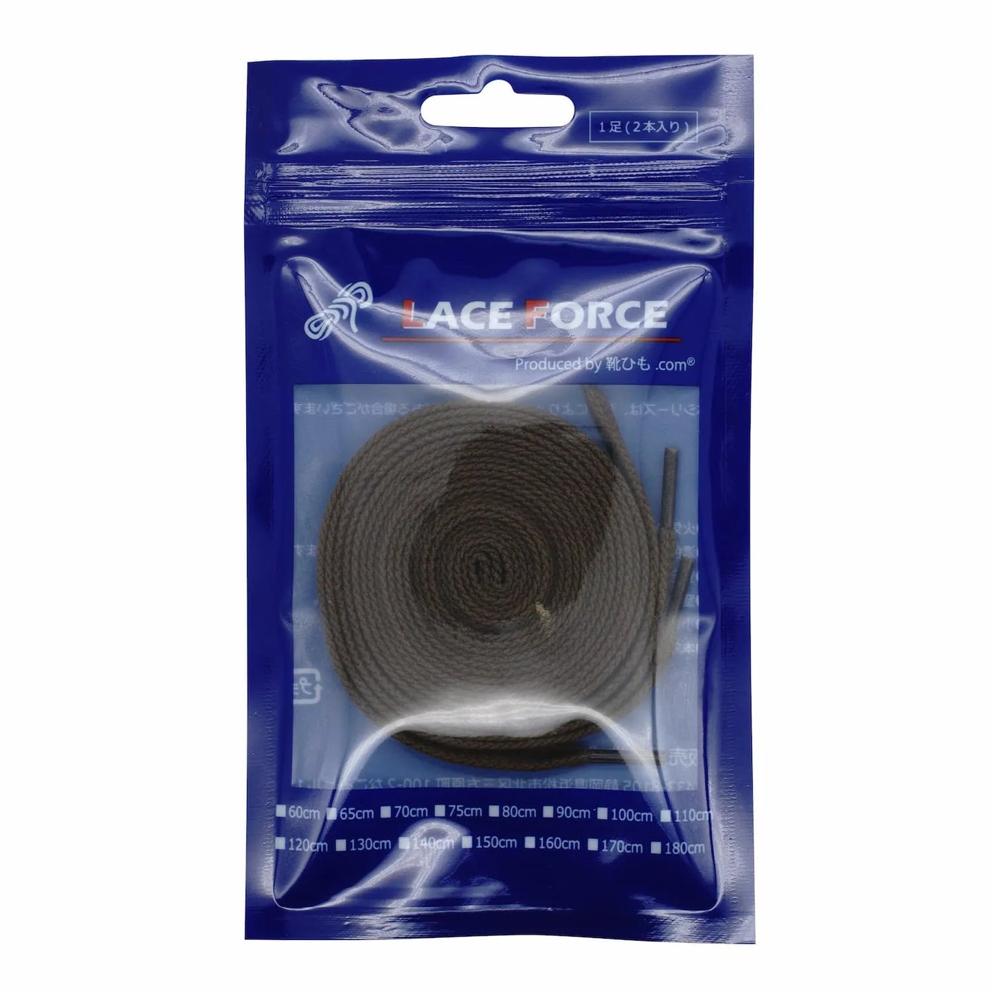 【LACE FORCE】コットン・604-L・平・8.5mm