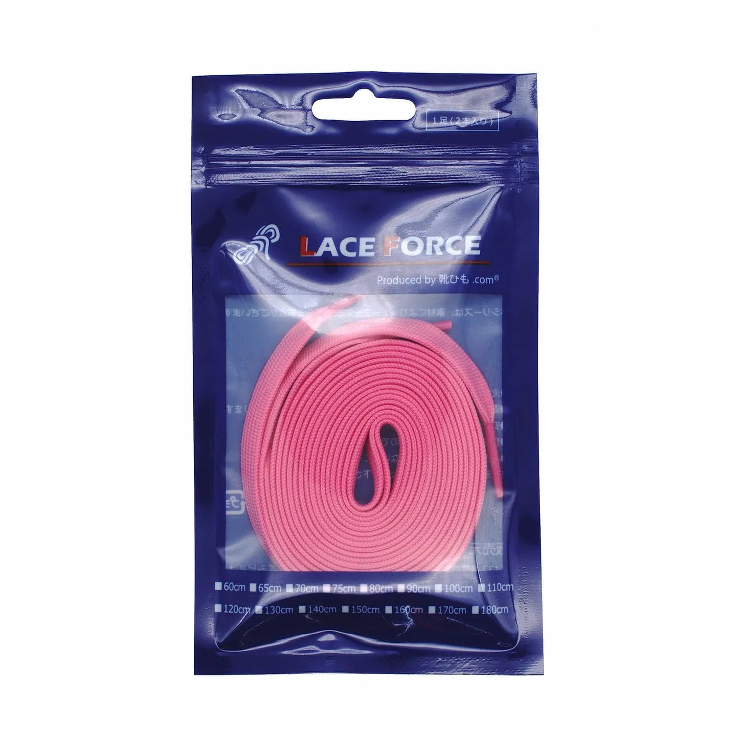 【LACE FORCE】ポリエステル・平紐・8mm幅・50色
