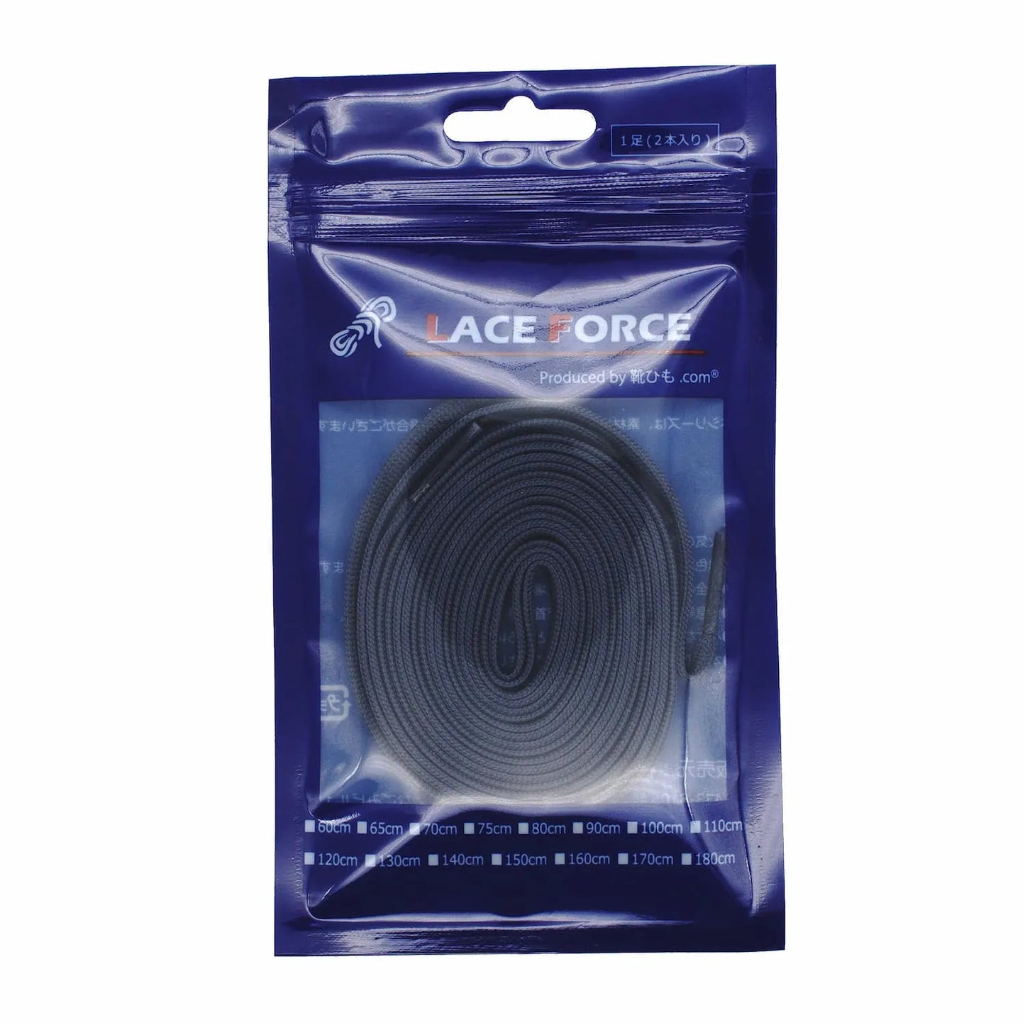 【LACE FORCE】ポリエステル・平紐・8mm幅・50色