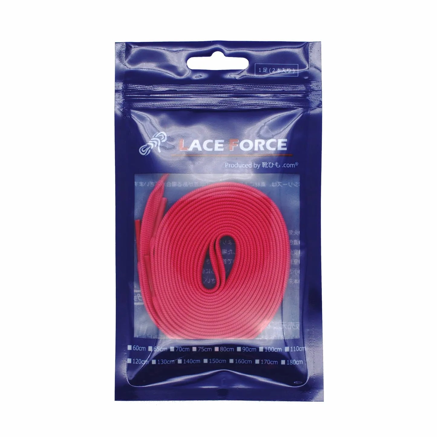 【LACE FORCE】ポリエステル・平紐・8mm幅・50色