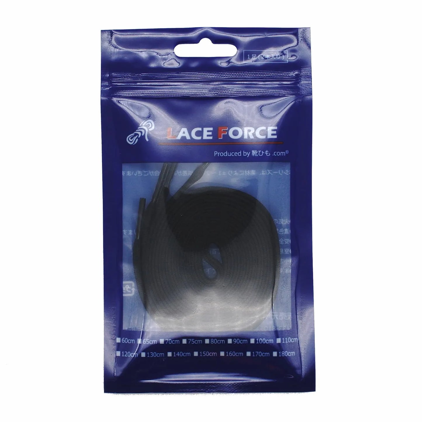 【LACE FORCE】ポリエステル・平紐・8mm幅・50色