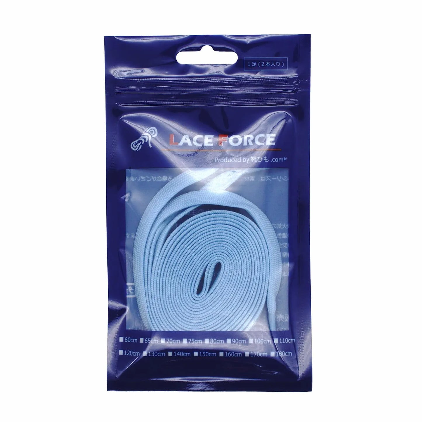 【LACE FORCE】ポリエステル・平紐・8mm幅・50色
