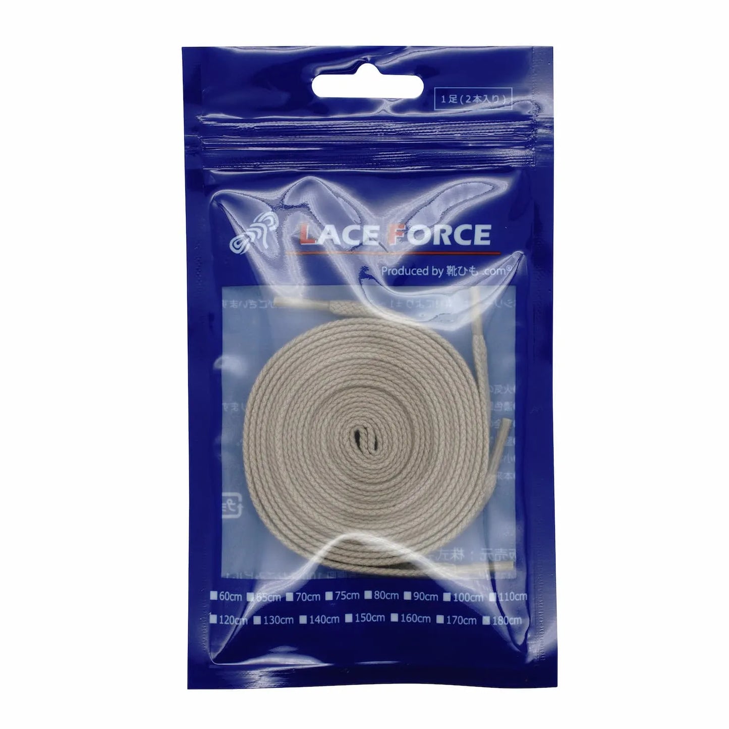 【LACE FORCE】コットン・604-L・平・8.5mm
