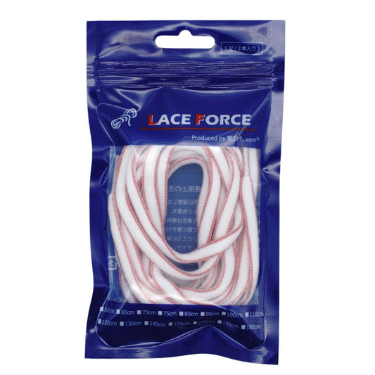 【LACE FORCE】ラメ入りオーバル シューレース