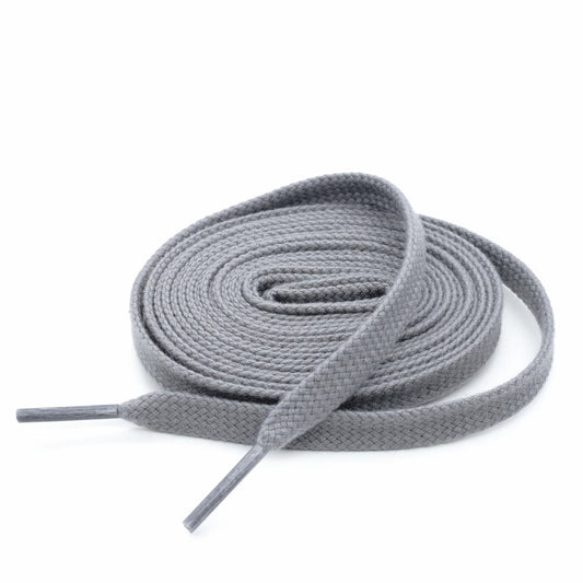 スニーカー用コットン靴ひも・平(No.604-L・編目・8.5mm幅・全50色)