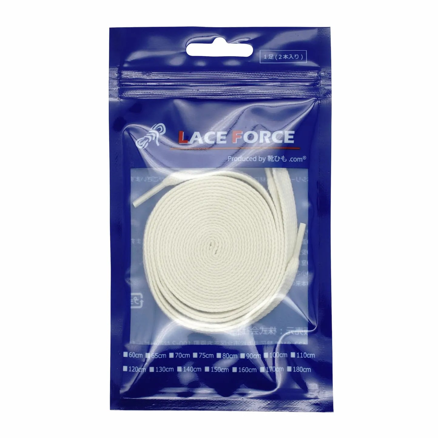 【LACE FORCE】コットン・604-L・平・8.5mm