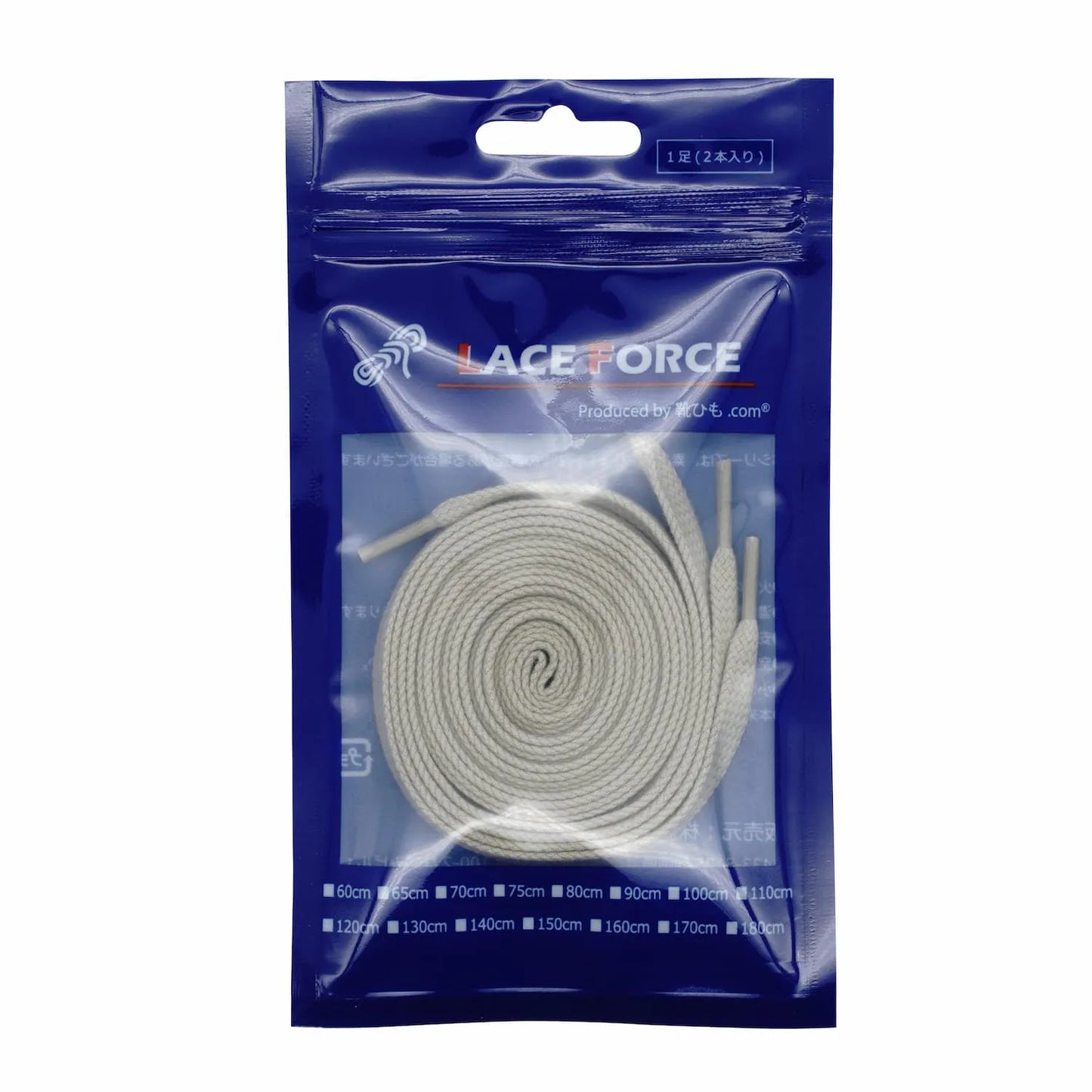 【LACE FORCE】コットン・604-L・平・8.5mm