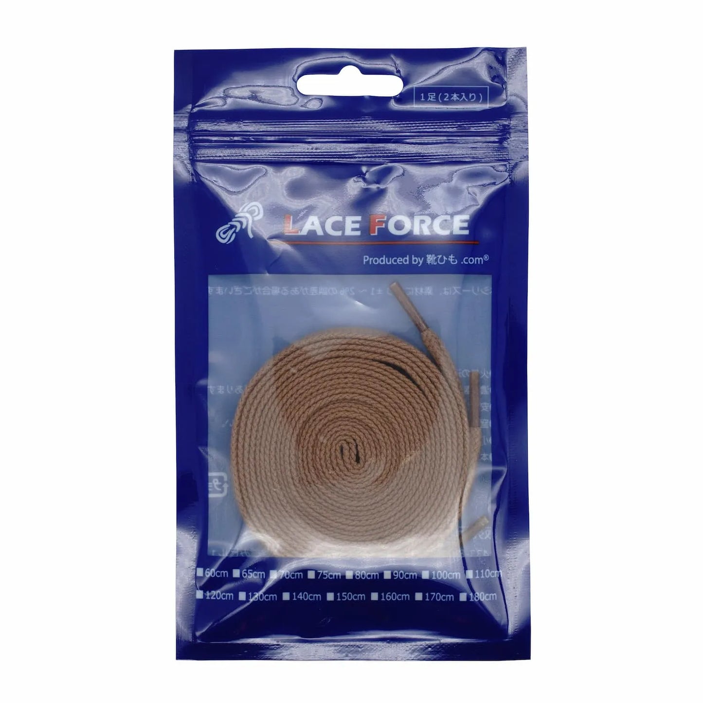 【LACE FORCE】コットン・604-L・平・8.5mm